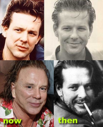 mickey rourke boxing